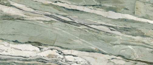 MARMOTECA VERDE PICASSO 48X110 SLAB MARBLE LOOK